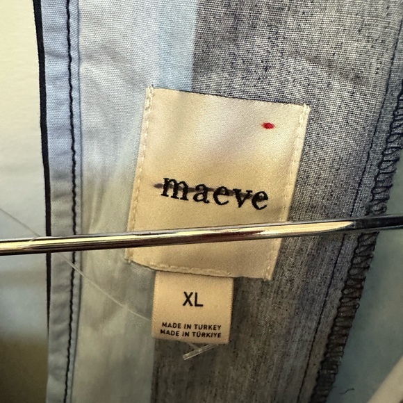 NWOT size XL Anthropologie Maeve The Emmy Short Sleeve Swing Mini Dress - Picture 7 of 7